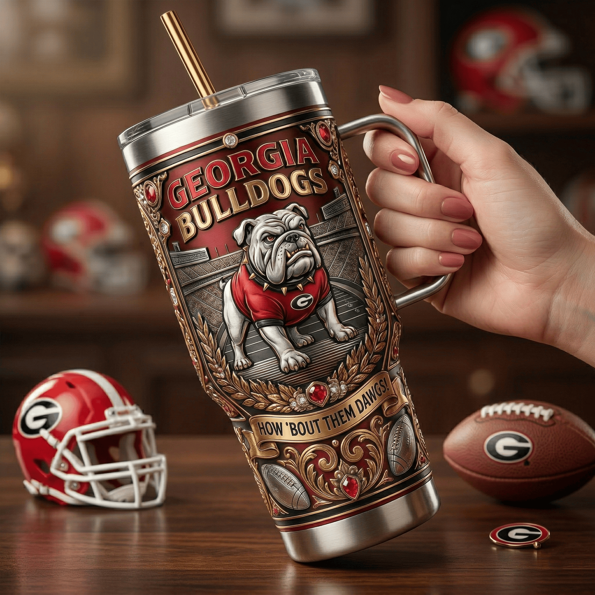 GGBD 40oz Tumbler With Handle LNTH