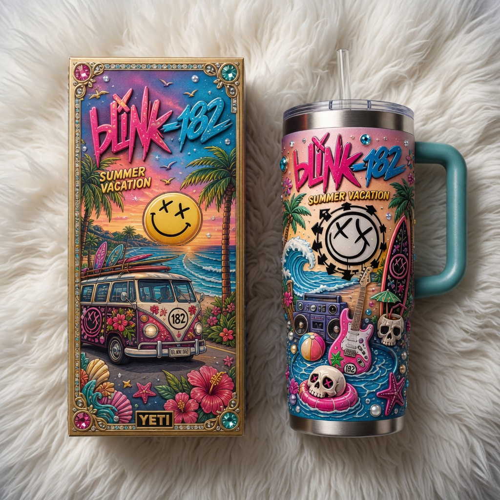 Premium BLIK 40oz Tumbler With Handle TNSM