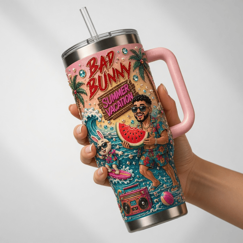 Premium BBN 40oz Tumbler With Handle TNSM