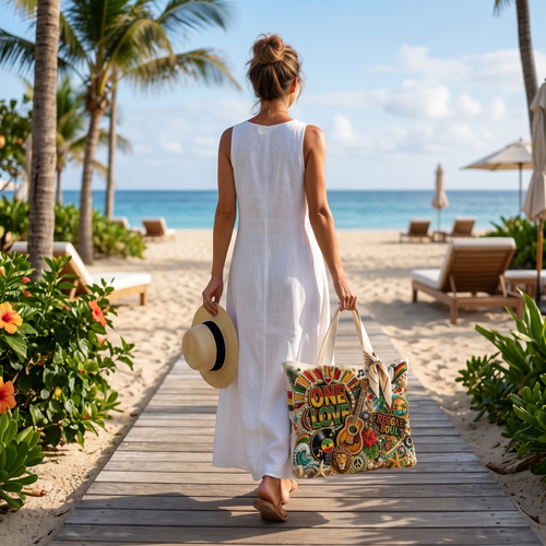 BML Summer Vibes Tote Bag HTTT